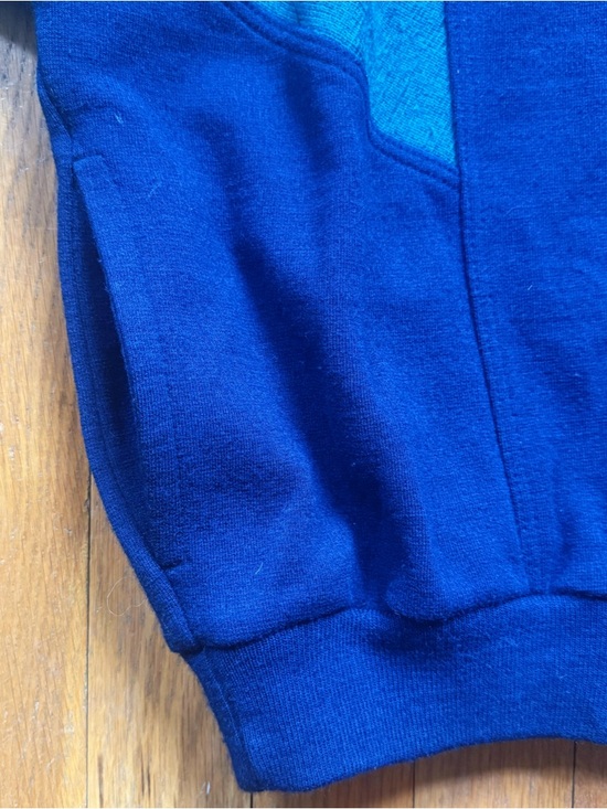 Vintage 1980’s Ema Knit Zip-up Track Jacket Sweatshirt - Picture 5 of 6